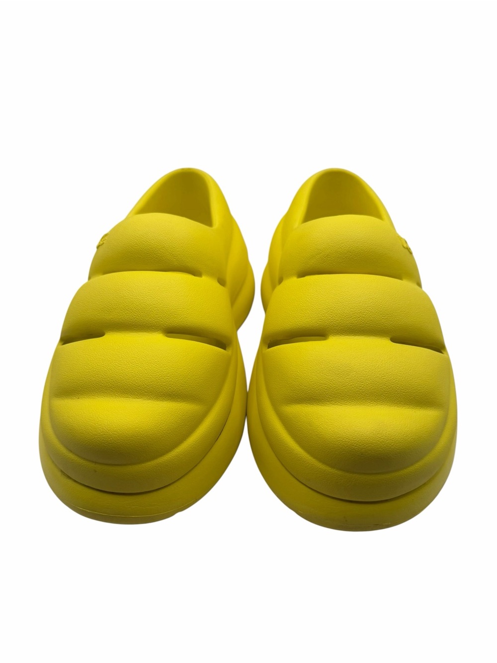 UGG Platform Clogs Bright Yellow Foam Slip-On Shoes Women’s Lightweight Comfort